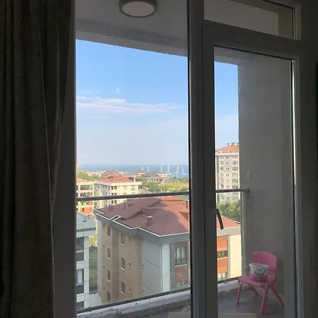 Azur Marmara Fully Furnished Flat For Rent Close To West Marina * Istanbul